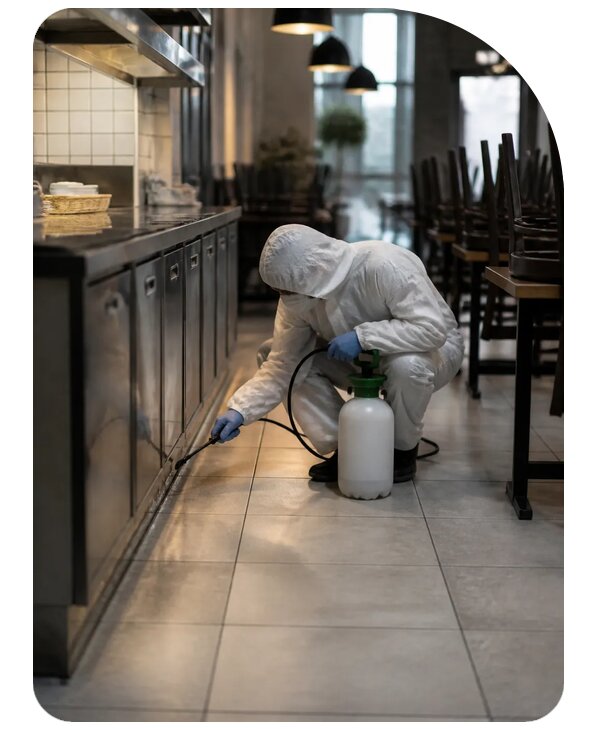 Обработка кафе от тараканов в Хабаровске по цене от 5144 р. | Сенат-Хбр